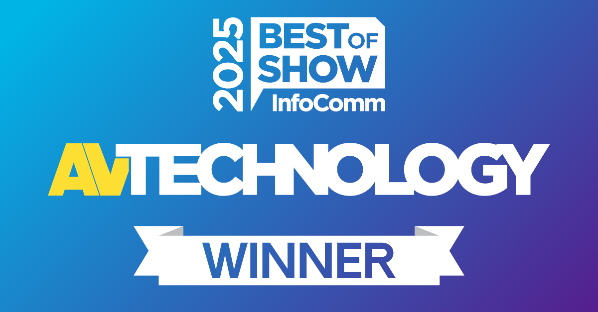 InfoComm 2025 Mersive Pro AVTechnology Best in Show