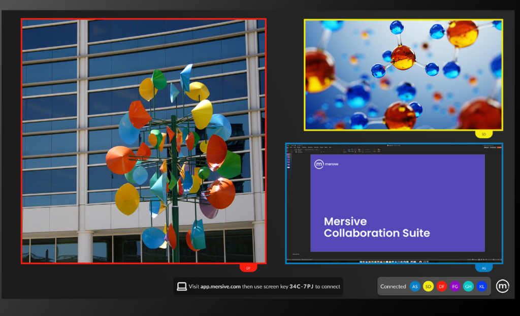 Mersive Smart app on tv